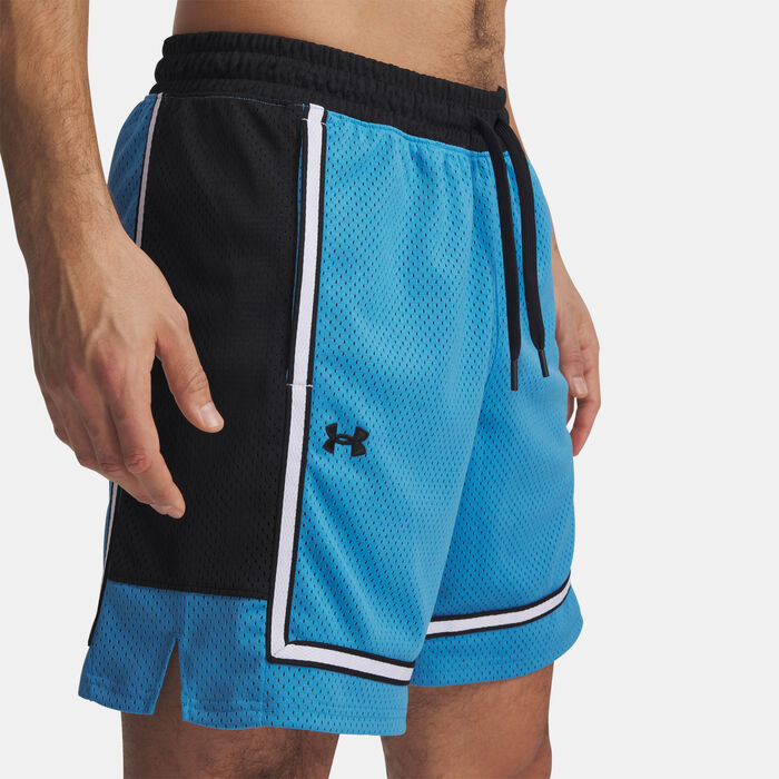 Under Armour Men's Zone Pro Basketball Shorts Blue Under Armour Men's Zone Pro Basketball Shorts Blue image number 3