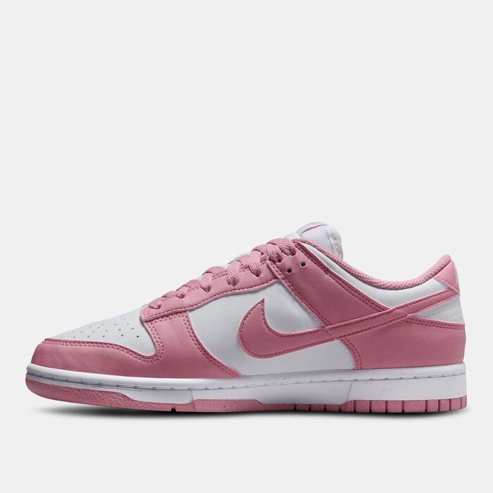 Nike Women's Dunk Low Shoes Pink Nike Women's Dunk Low Shoes Pink image number 2