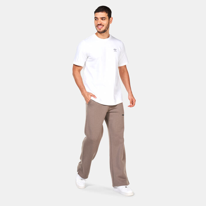 The Giving Movement Men's Racer Print Wide Leg Pants Beige The Giving Movement Men's Racer Print Wide Leg Pants Beige image number 2
