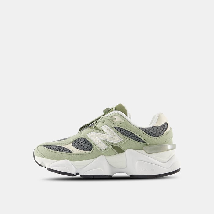 New Balance Kids' 9060 Shoes Green New Balance Kids' 9060 Shoes Green image number 2