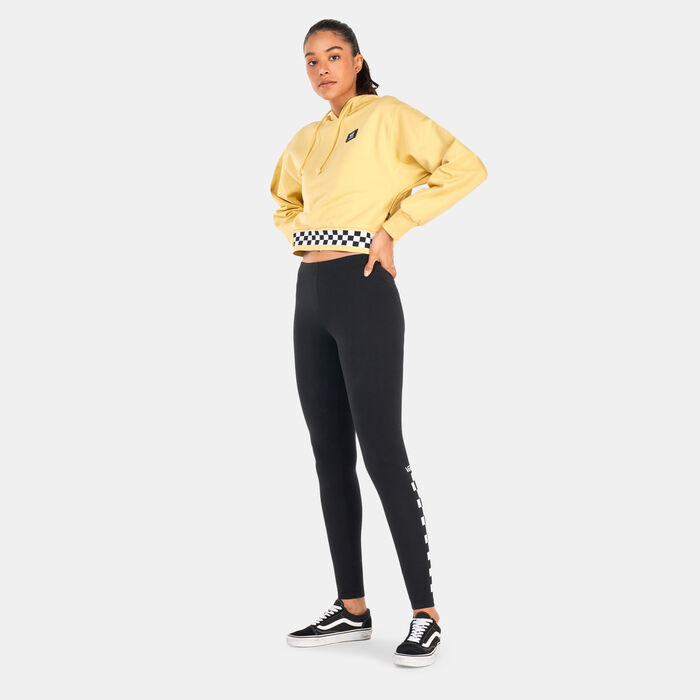 Vans Women's Boom Boom Check Hoodie yellow Vans Women's Boom Boom Check Hoodie yellow image number 2