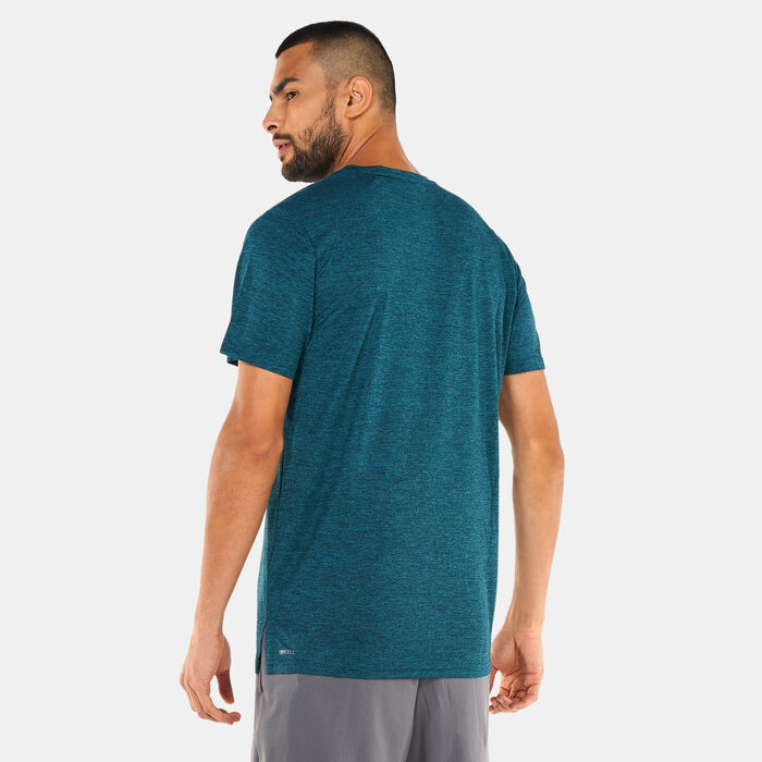 PUMA Men's Favorite Heather Cat Training T-Shirt Green PUMA Men's Favorite Heather Cat Training T-Shirt Green image number 1