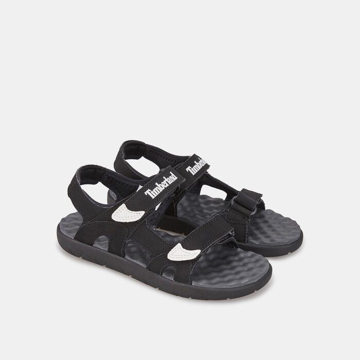 Timberland Kids' Perkins Row 2-Strap Sandals Black image number 1