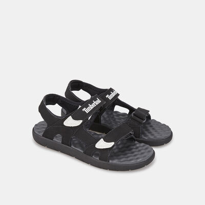 Timberland Kids' Perkins Row 2-Strap Sandals Black Timberland Kids' Perkins Row 2-Strap Sandals Black