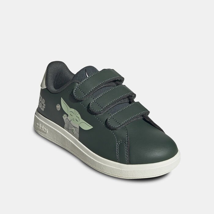 adidas Kids' Star Wars Advantage 2.0 Shoes Green adidas Kids' Star Wars Advantage 2.0 Shoes Green image number 1