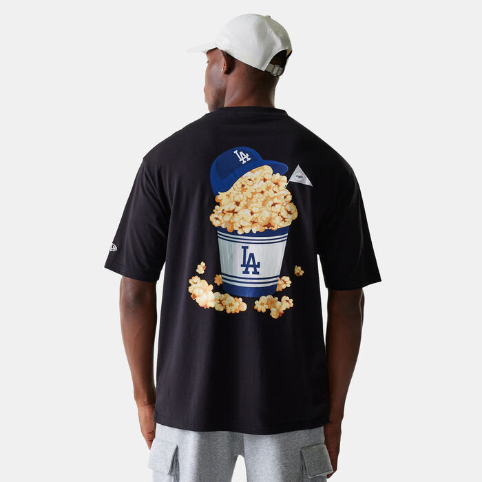 New Era Men's MLB Los Angeles Dodgers Food Graphic T-Shirt Black New Era Men's MLB Los Angeles Dodgers Food Graphic T-Shirt Black image number 1
