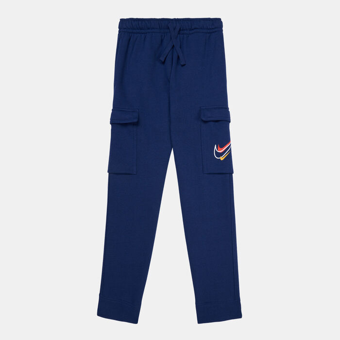 Nike Kids' Sportswear Fleece Cargo Trousers (Older Kids) Blue image number 0