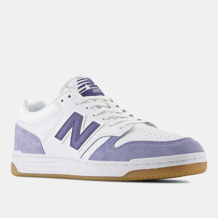 New Balance Men's BB480 Shoes White New Balance Men's BB480 Shoes White image number 2