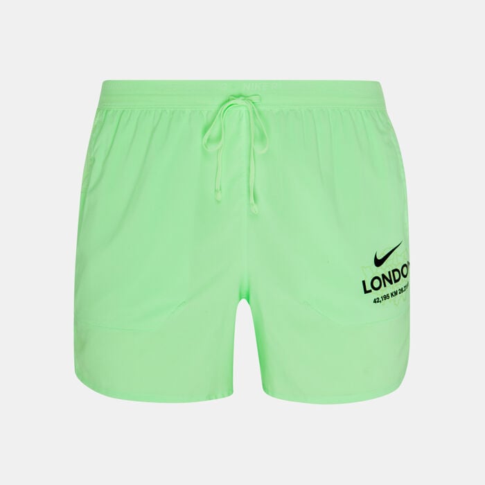 Nike Men's Stride Dri-FIT Running Shorts Green Nike Men's Stride Dri-FIT Running Shorts Green image number 0
