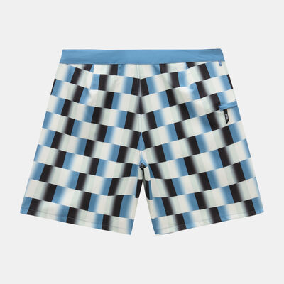 Vans The Daily Check Board Shorts Blue Vans The Daily Check Board Shorts Blue