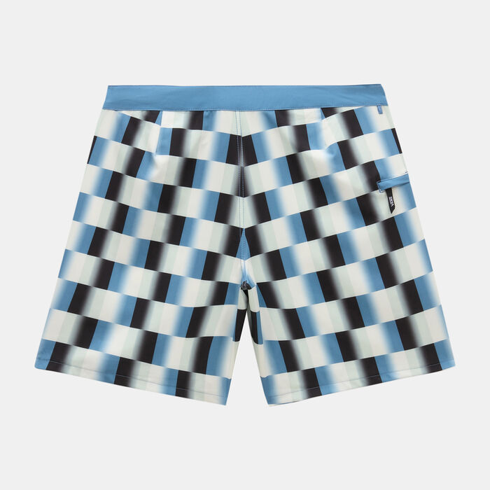 Vans The Daily Check Board Shorts Blue Vans The Daily Check Board Shorts Blue image number 1