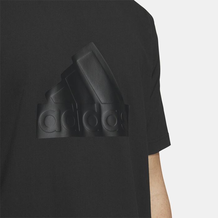 adidas Men's Future Icons Badge of Sport Bomber T-Shirt Black adidas Men's Future Icons Badge of Sport Bomber T-Shirt Black image number 3