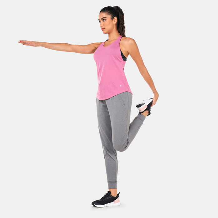 Under Armour Women's Streaker Run Tank Top Pink Under Armour Women's Streaker Run Tank Top Pink image number 2