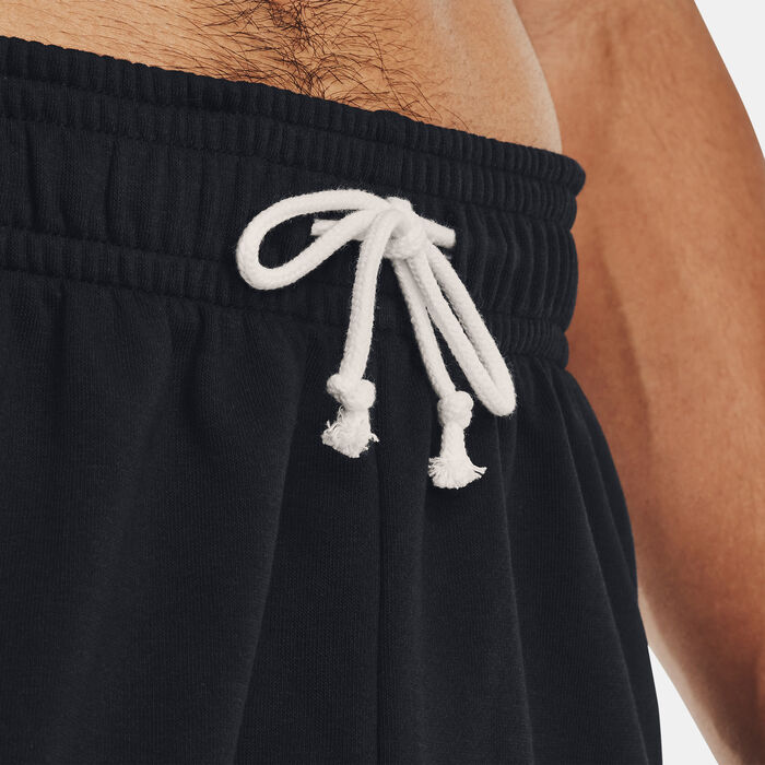 Under Armour Men's Rival Terry Shorts Black image number 3