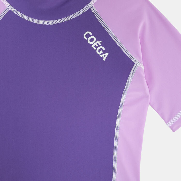 COEGA Kids' Swimming Rashguard Purple COEGA Kids' Swimming Rashguard Purple image number 2