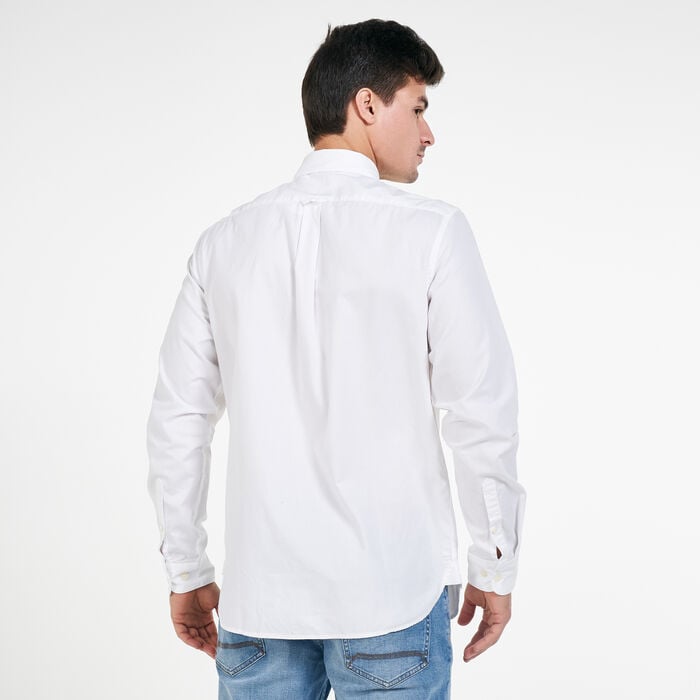 Timberland Men's Ela River Elevated Oxford Shirt White Timberland Men's Ela River Elevated Oxford Shirt White image number 1