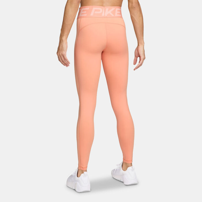 Nike Women's Pro Sculpt Training Leggings Peach image number 1