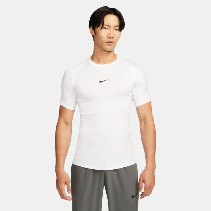 Nike Men's Pro Dri-FIT Training Top White Nike Men's Pro Dri-FIT Training Top White image number 0