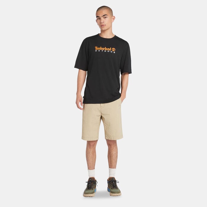 Timberland Men's UV Protection Outdoor Graphic T-Shirt Black Timberland Men's UV Protection Outdoor Graphic T-Shirt Black image number 2