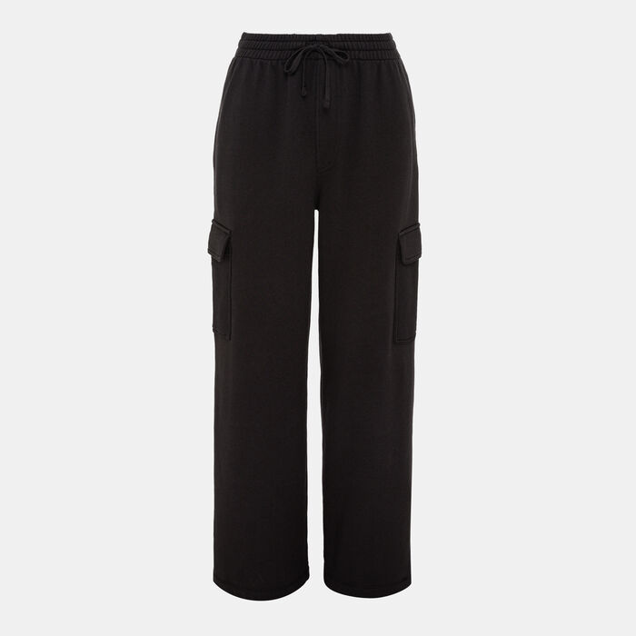 Vans Women's Frontside Cargo Sweatpants Black image number 0