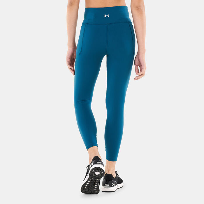 Under Armour Women's Meridian Ankle Leggings Green Under Armour Women's Meridian Ankle Leggings Green image number 1