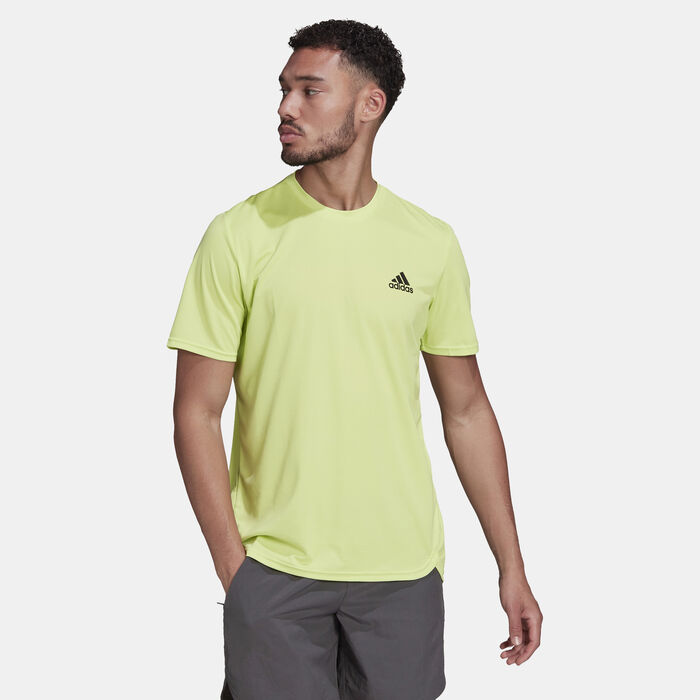 adidas Men's AEROREADY Designed For Movement T-Shirt Green image number 0