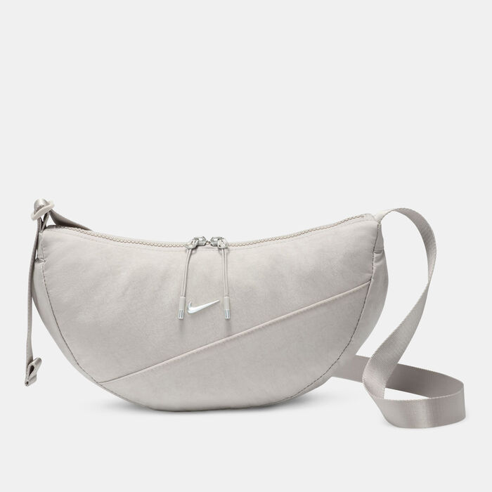 Nike Men's Aura Crescent Crossbody Bag Grey Nike Men's Aura Crescent Crossbody Bag Grey image number 0