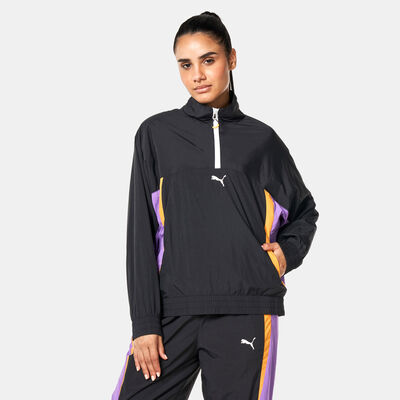 PUMA Women's SWxP CELLERATOR Half-Zip Jacket Black PUMA Women's SWxP CELLERATOR Half-Zip Jacket Black