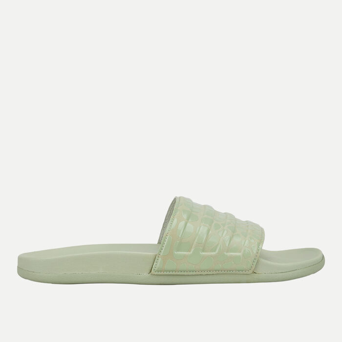 adidas Adilette Comfort Slides Grey adidas Adilette Comfort Slides Grey image number 1