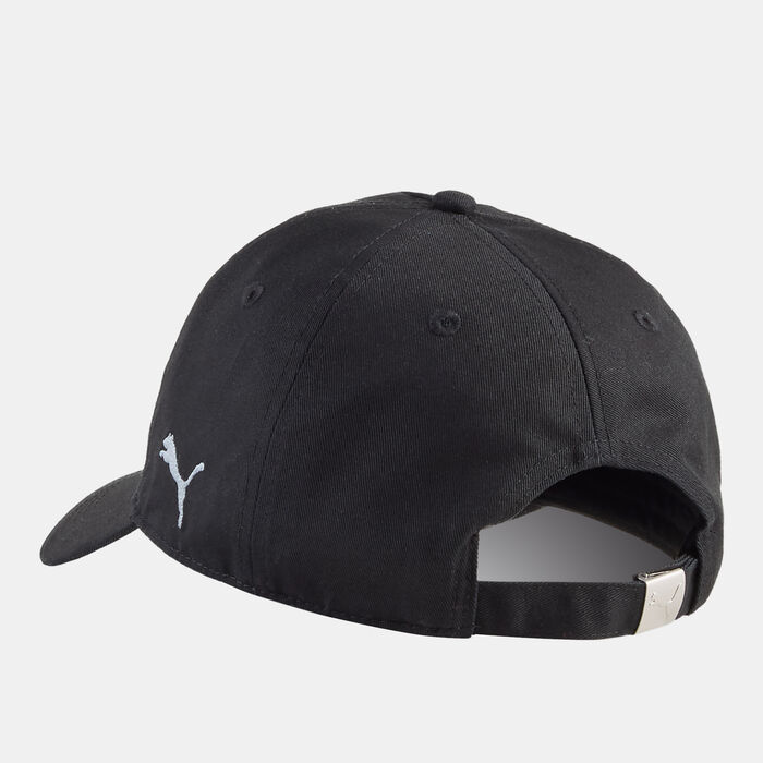 PUMA Kids' Manchester City Essentials Cap Black PUMA Kids' Manchester City Essentials Cap Black image number 1