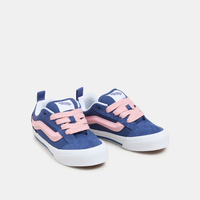 Vans Kids' Knu Skool Unisex Shoes (Young Kids) Blue Vans Kids' Knu Skool Unisex Shoes (Young Kids) Blue image number 1