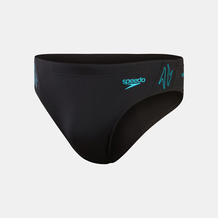 Speedo Men's Hyper Boom Splice Swimming Briefs Black Speedo Men's Hyper Boom Splice Swimming Briefs Black image number 0