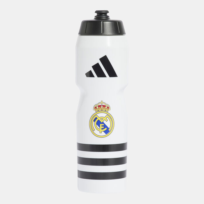 adidas Real Madrid Water Bottle White adidas Real Madrid Water Bottle White image number 0