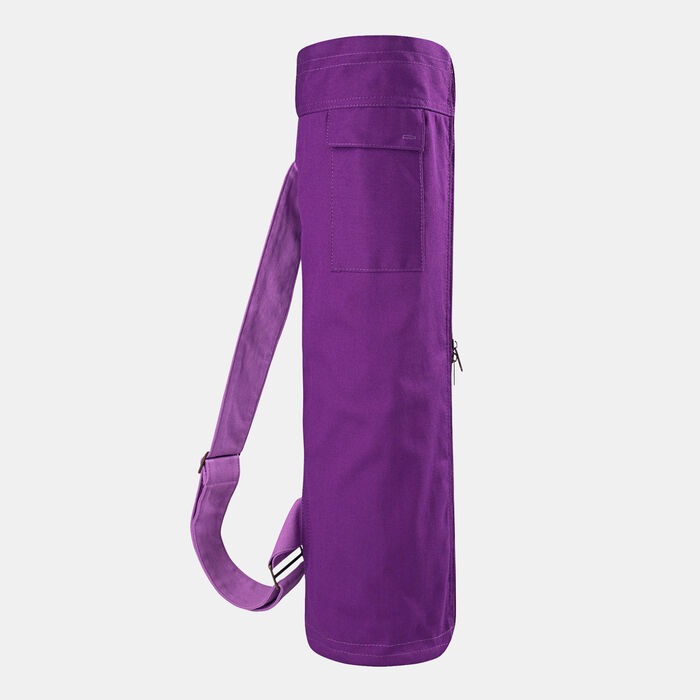 Gaiam Sparkling Grape Yoga Mat Bag Black Gaiam Sparkling Grape Yoga Mat Bag Black image number 1