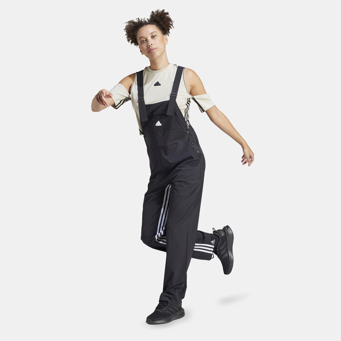 adidas Women's Dance All-Gender Dungarees Black adidas Women's Dance All-Gender Dungarees Black image number 0