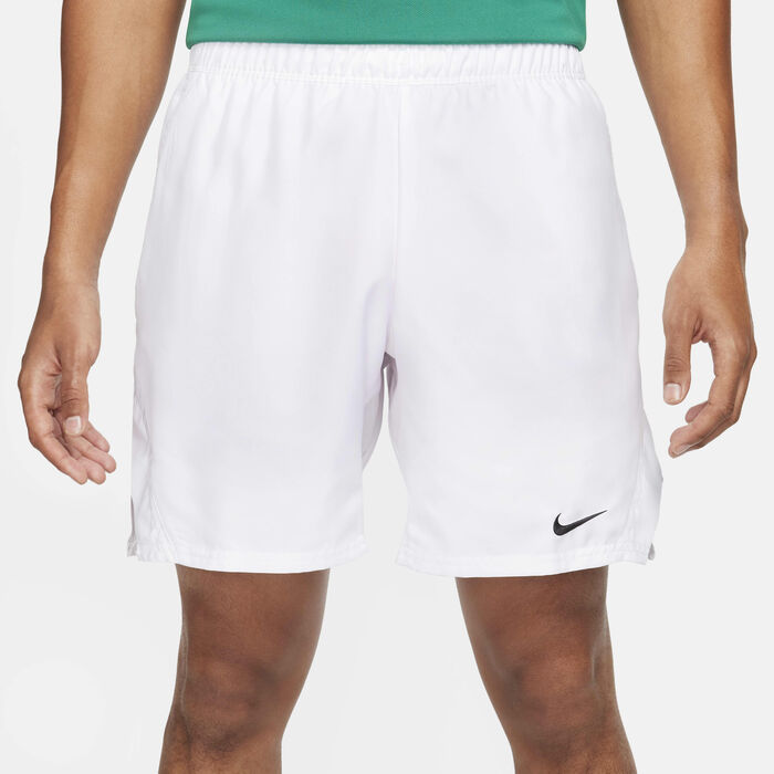 Nike Men's Court Victory Dri-FIT Tennis Shorts White Nike Men's Court Victory Dri-FIT Tennis Shorts White image number 1