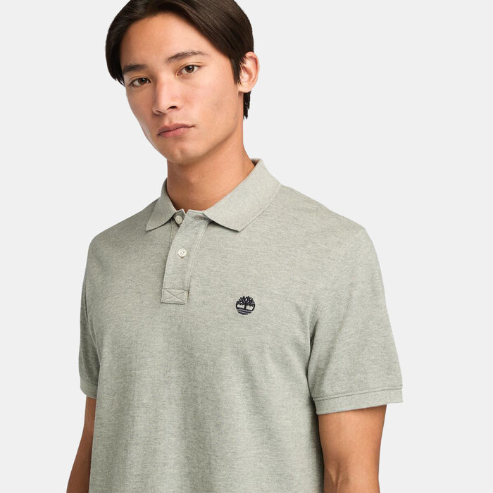 Timberland Men's MILLERS RIVER Polo Shirt Grey Timberland Men's MILLERS RIVER Polo Shirt Grey image number 3