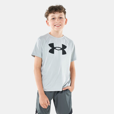 Under Armour Kids' UA Tech Big Logo T-Shirt Grey