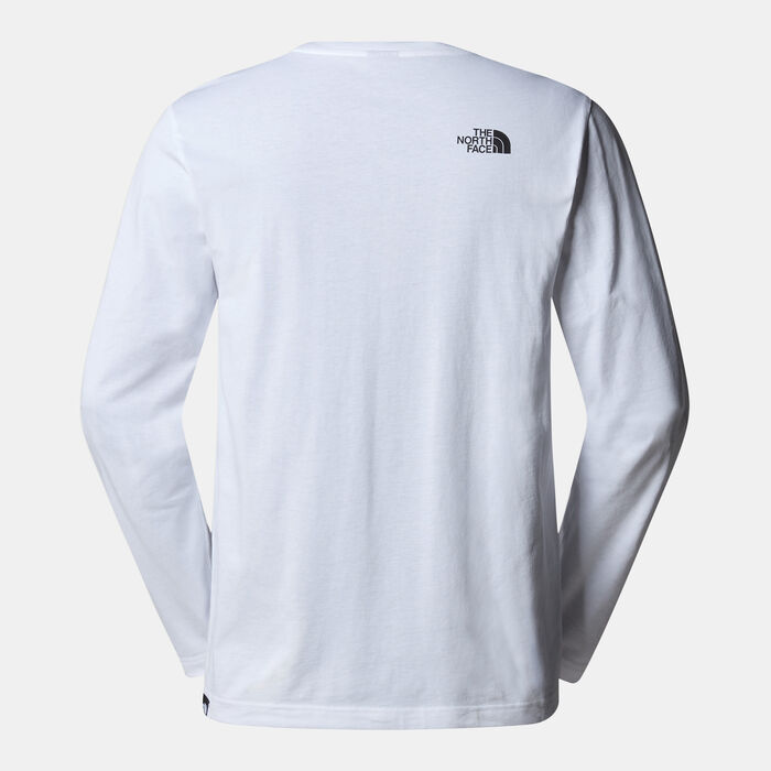 The North Face Men's Simple Dome T-Shirt White image number 1