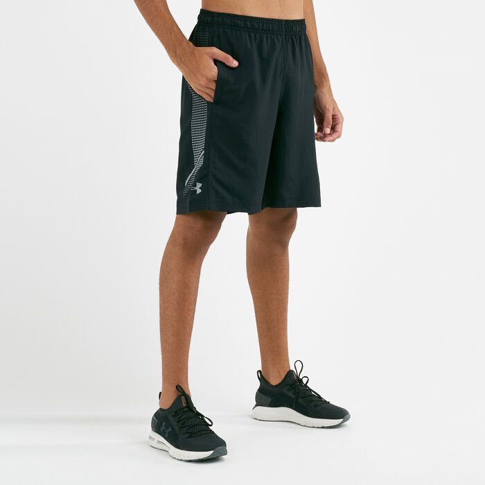 Under Armour Men’s Woven Graphic Shorts Black Under Armour Men’s Woven Graphic Shorts Black image number 0