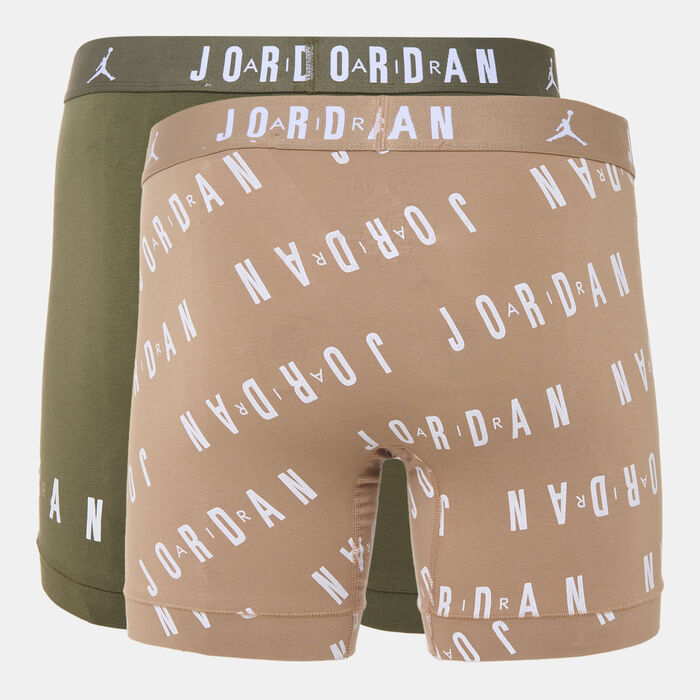 Nike Men's Dri-FIT Essentials Flight Boxer Briefs (2 Pack) Beige Nike Men's Dri-FIT Essentials Flight Boxer Briefs (2 Pack) Beige image number 1