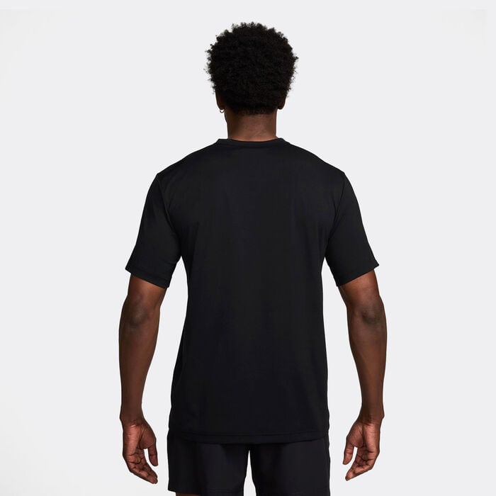 Nike Men's Hyverse Dri-FIT UV Training Top Black Nike Men's Hyverse Dri-FIT UV Training Top Black image number 1