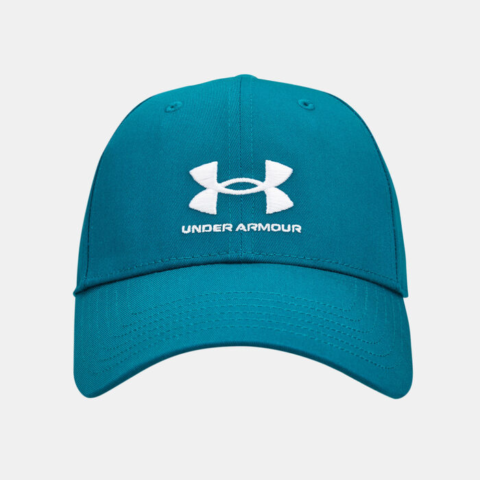 Under Armour Mens Branded Adjustable Cap Green image number 0