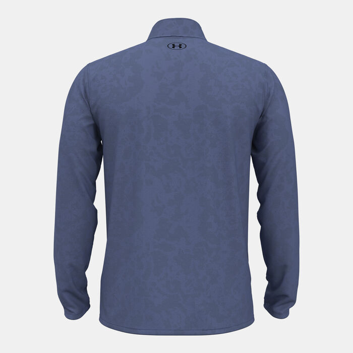 Under Armour Men's UA Tech Vent Training 1/2-Zip Top Purple image number 1