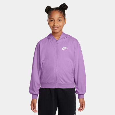 Nike Kids' Sportswear Full-Zip Hoodie Pink