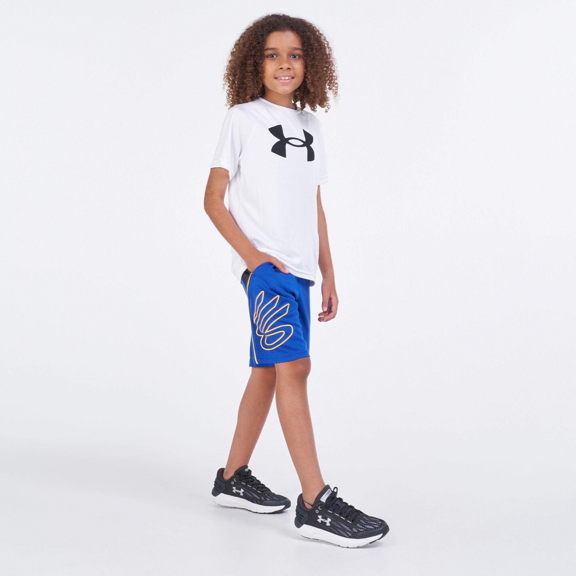 Kids curry shorts clearance