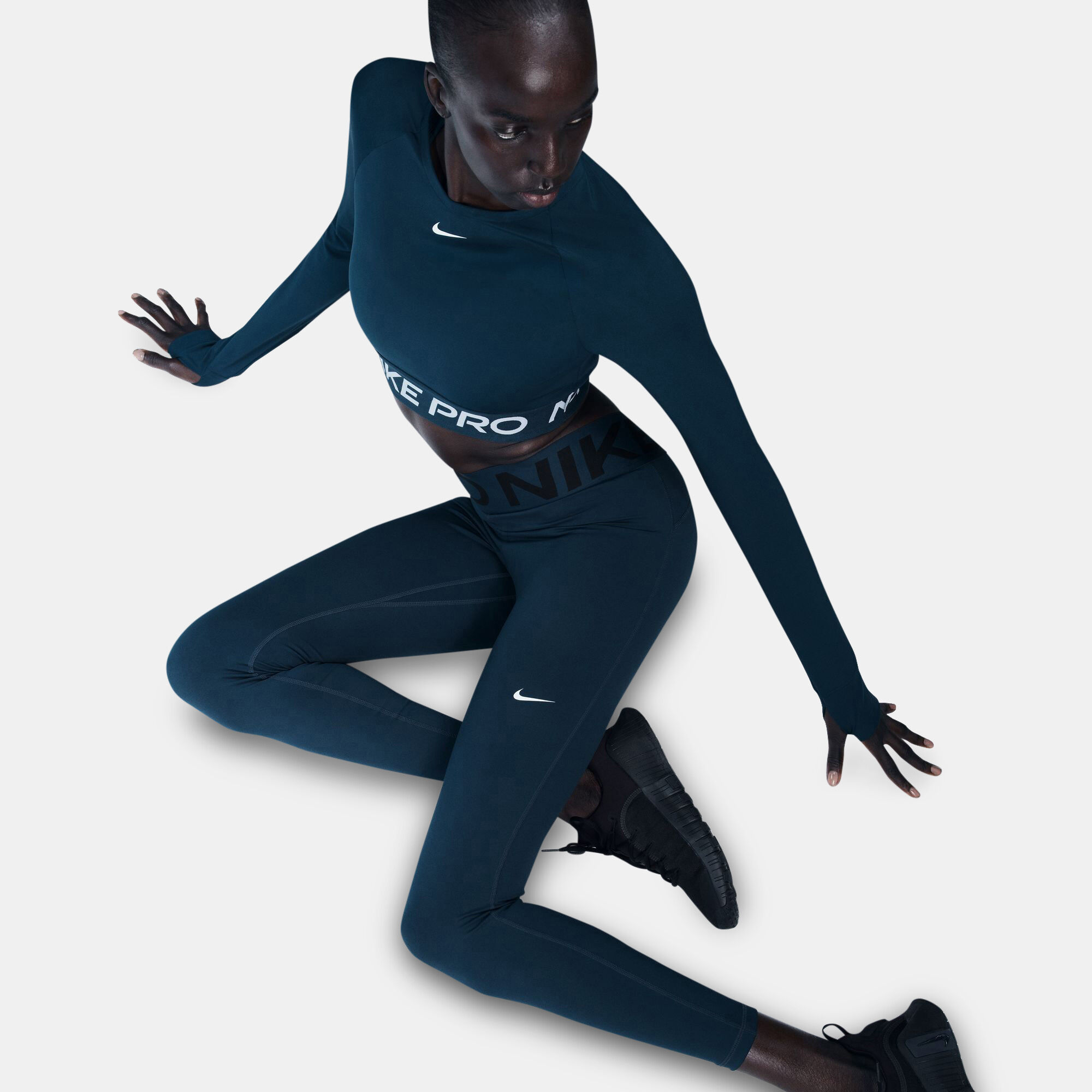 Women s Pro Sculpt Training Leggings Green Nike in KSA SSS