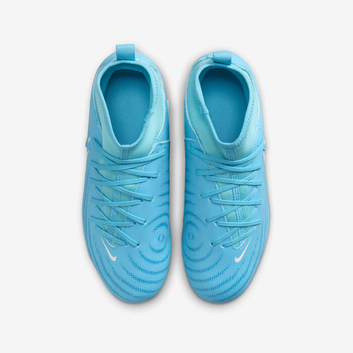 Nike Kids' Phantom Luna 2 Club MG Football Shoes Blue Nike Kids' Phantom Luna 2 Club MG Football Shoes Blue image number 3