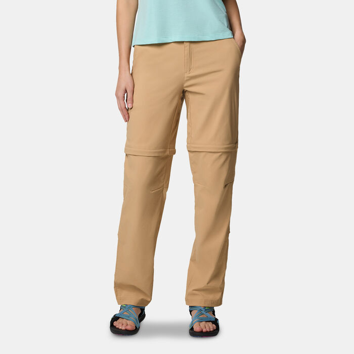 Columbia Women's Leslie Falls Convertible Pants Brown Columbia Women's Leslie Falls Convertible Pants Brown image number 0