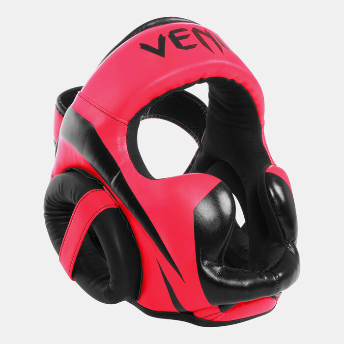 Venum Elite Boxing Headgear Pink Venum Elite Boxing Headgear Pink image number 2
